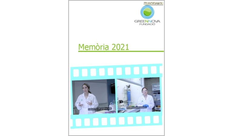 Memòria 2021 Fundació Greennova